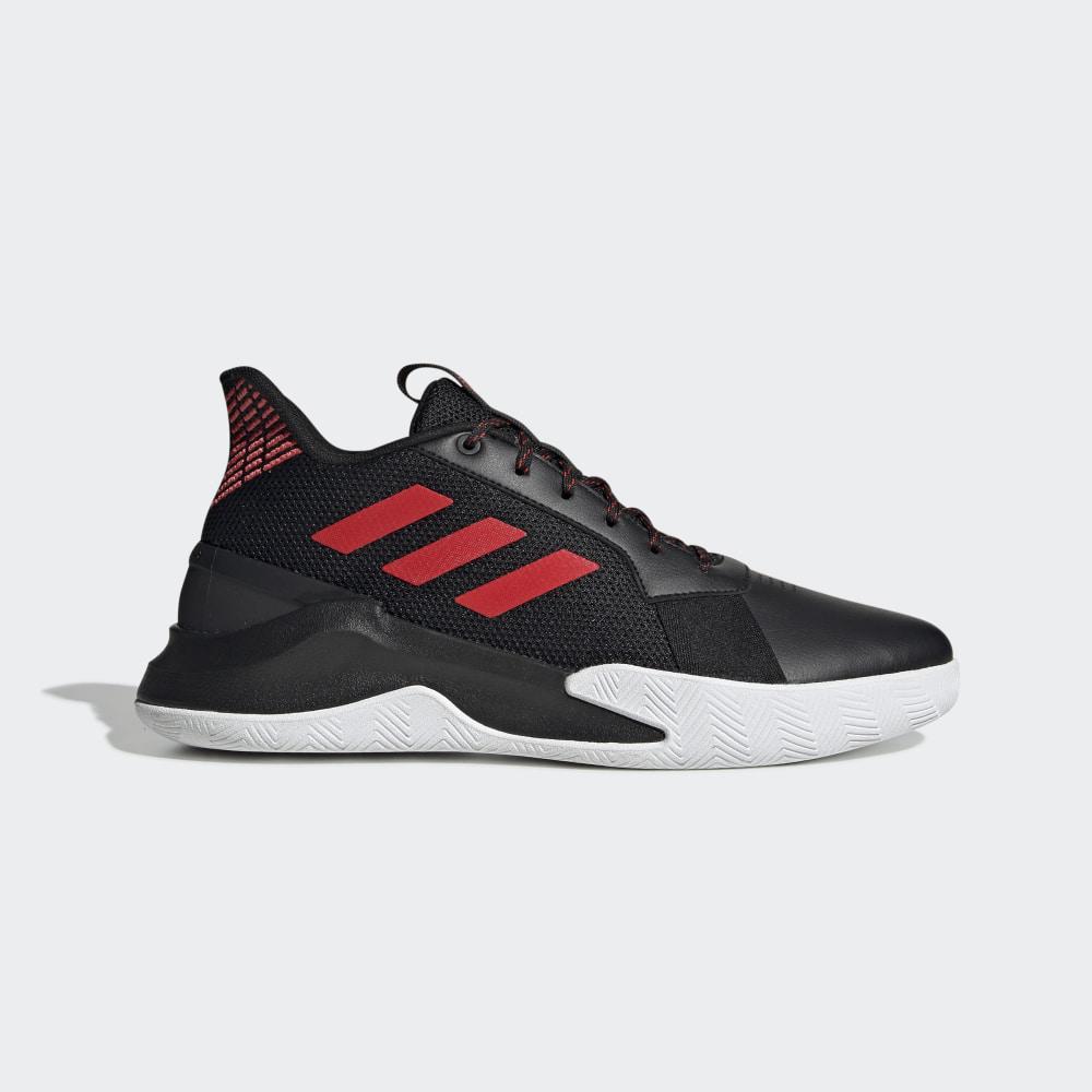 Adidas Men's RunTheGame Basketball Shoes Black/Red Ireland EF1022